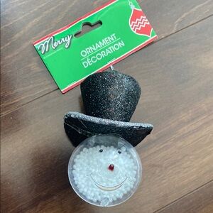 Merry Holiday Ornament Snowman